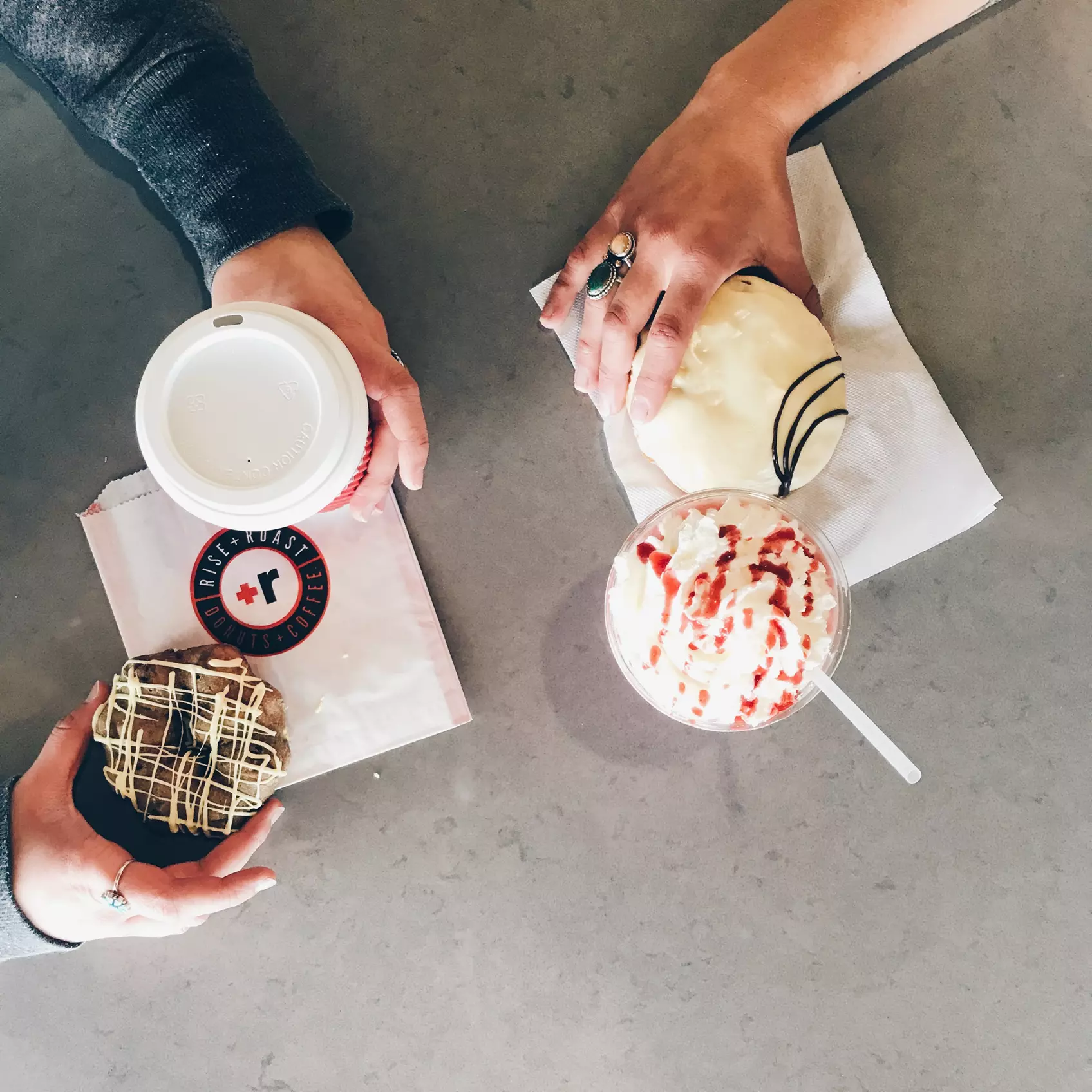 Donuts and Coffee at Rise + Roast (Up to 40% Off). Three Options Available. - Second Medium