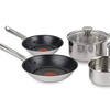 Image 2: Tefal Elementary 5-Piece Stainless Steel Cookware Set