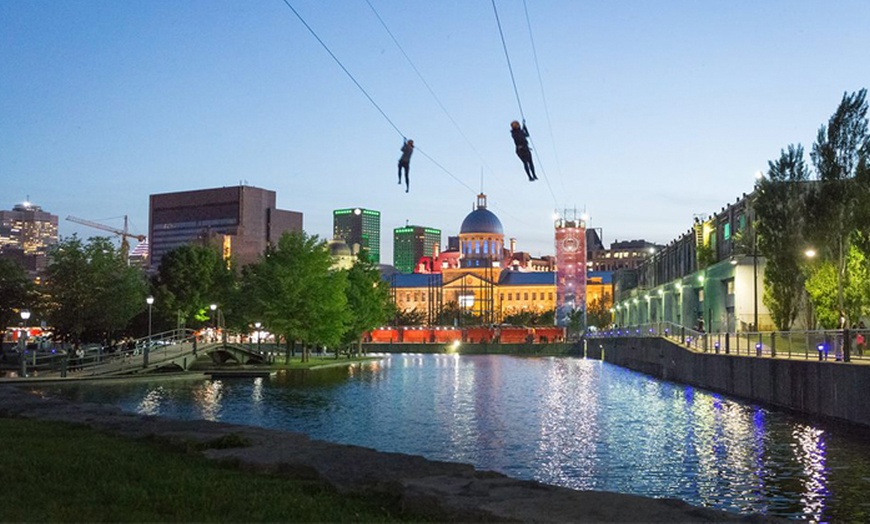 Image 5: Ziplining in the Old Port