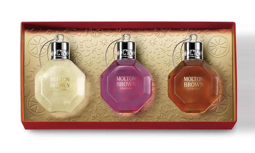 Image 1: Molton Brown Shower Gel Gift Set 75ml