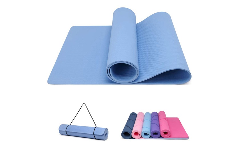 Image 1: Non-Slip Yoga Mat