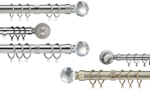 Extendable Curtain Pole Set