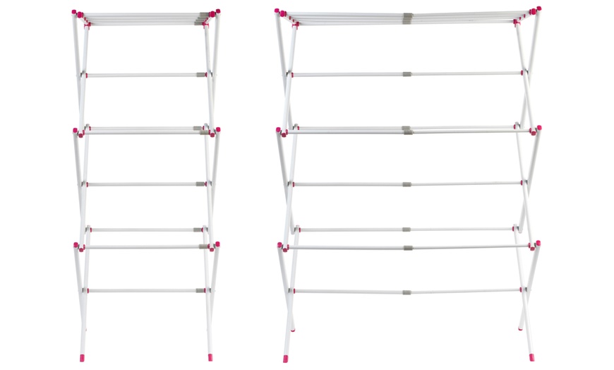 Image 4: Three-Tier Clothes Airer