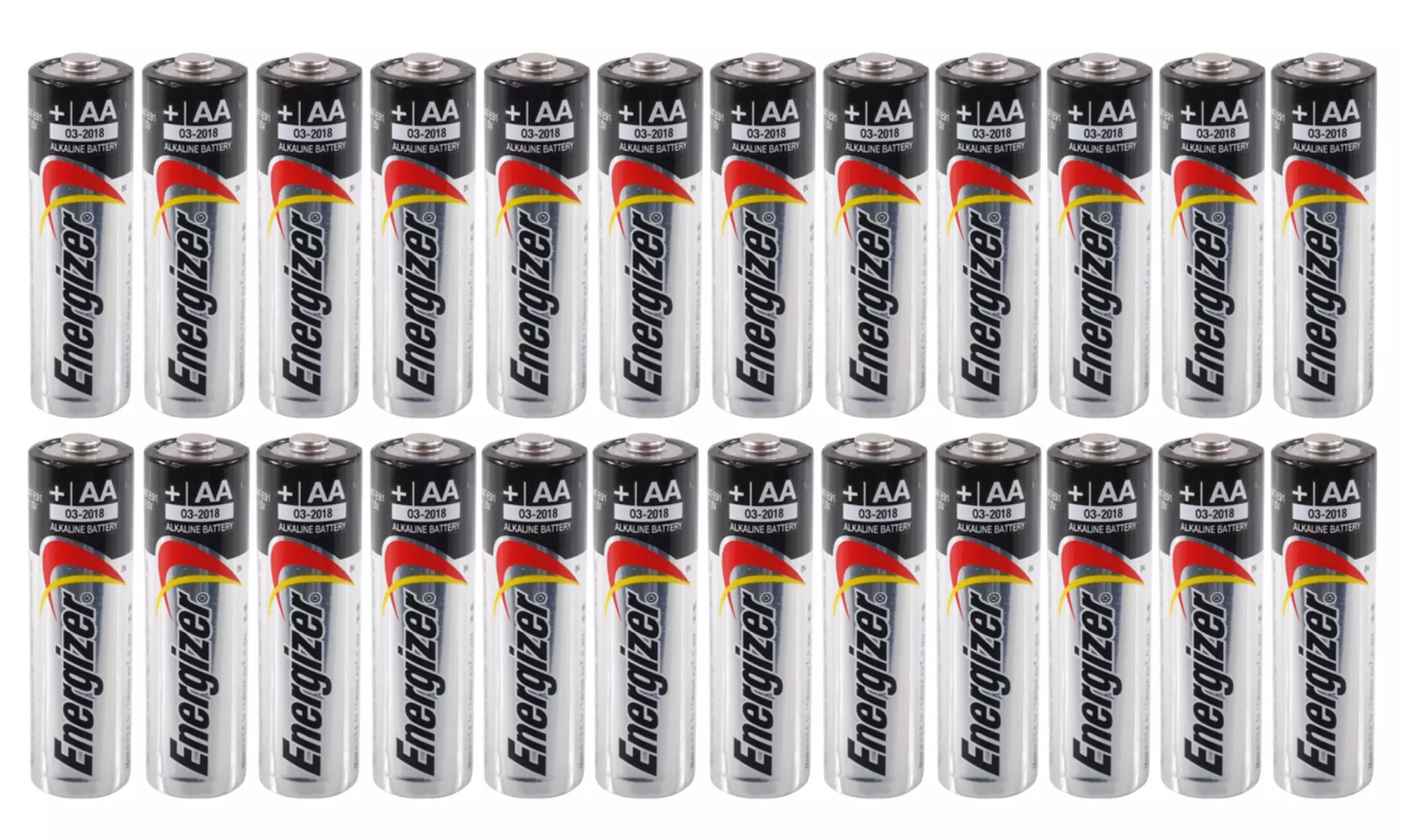 Energizer Max AA or AAA Alkaline Batteries (24-Pack) - Primary Image