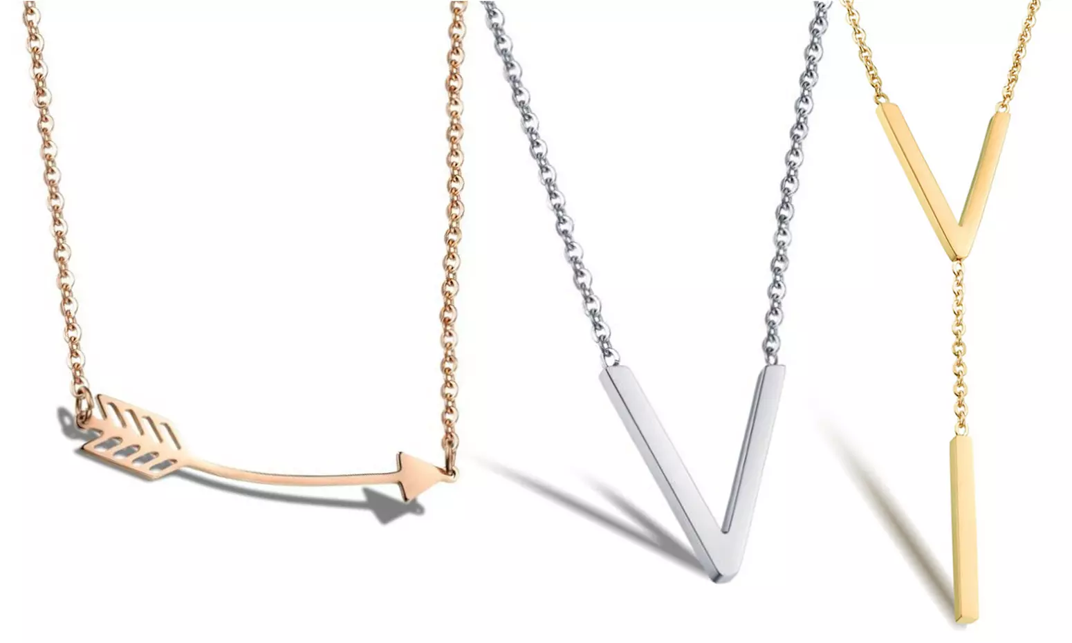 Collier avec pendentif, plusieurs modèles, marque Van Amstel, livraison offerte - Primary Image