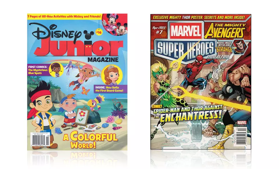 One-Year Subscription to Disney Kids' Magazines﻿. Multiple Options Available. Free Shipping.  - Second Medium