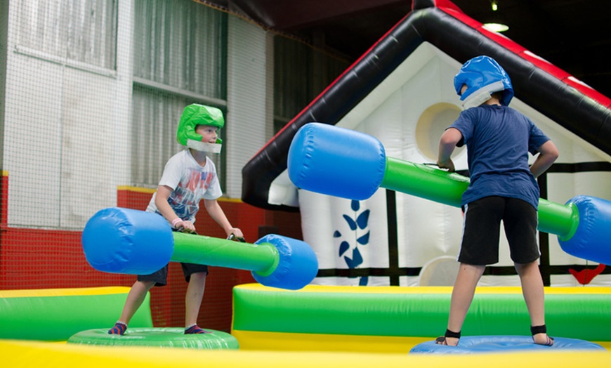 Image 4: Slide, Jump, Laugh—Unleash Your Inner Child at Inflatable World!