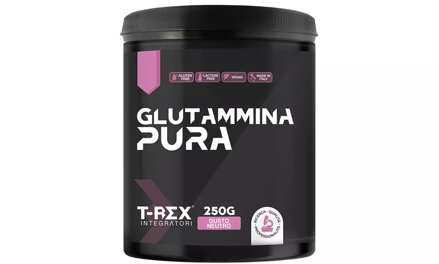 Image 10: Aminoacidi essenziali, glutammina e arginina T-Rex Integratori