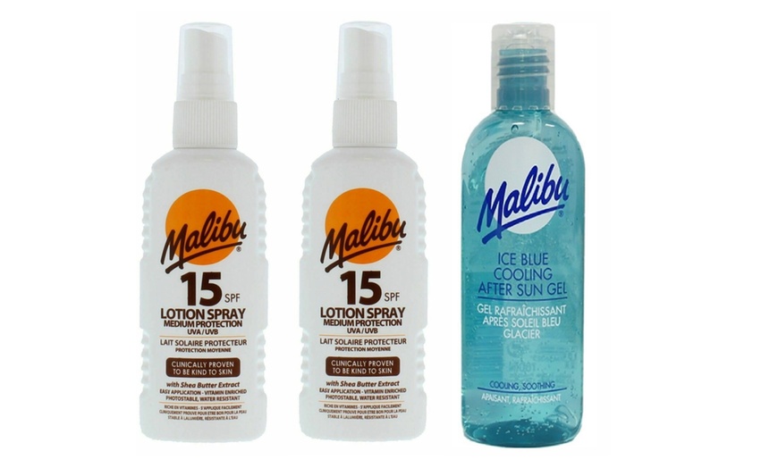 Image 2: Malibu Lotion Spray Three-Pack