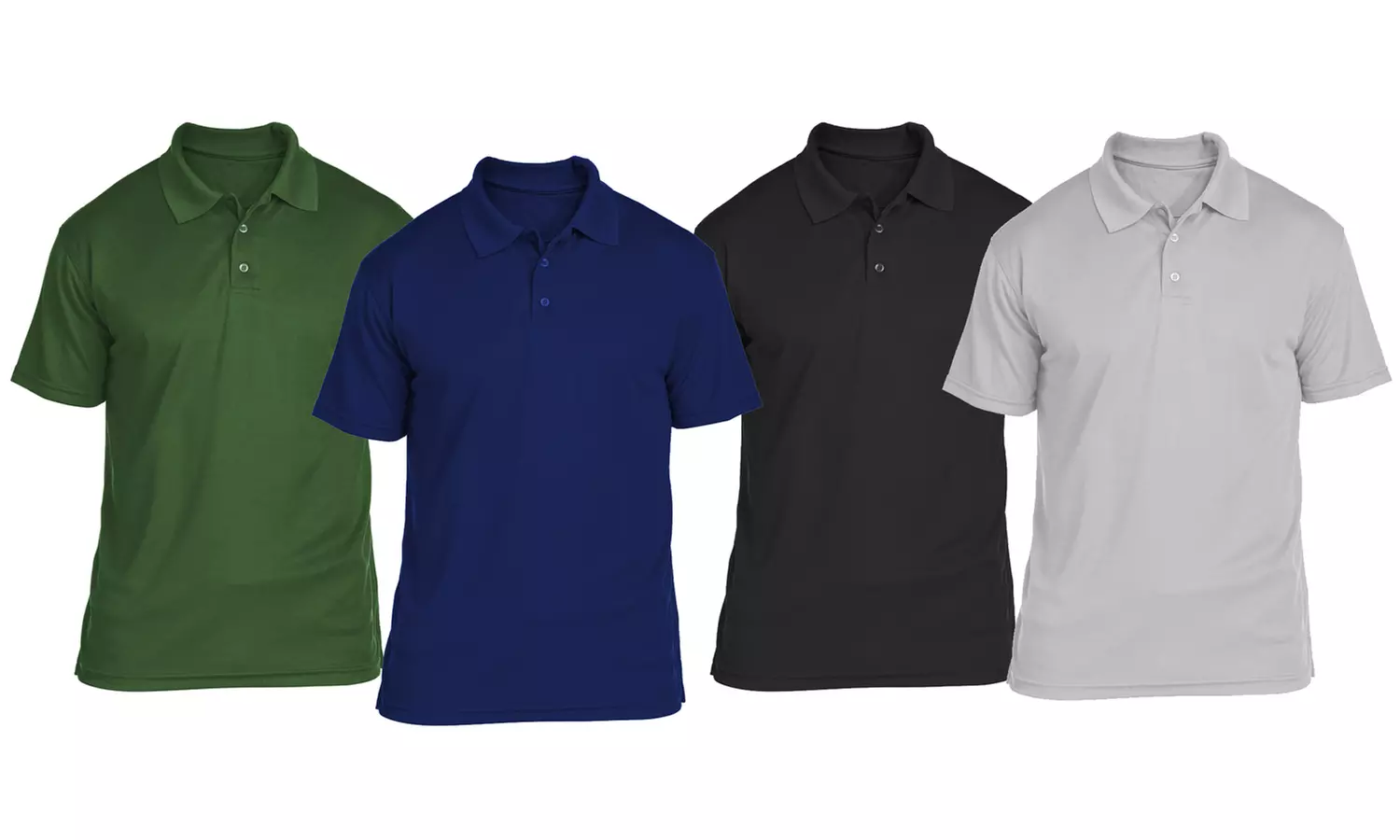 SEL Mens 3-Button Pre-Shrunk Cotton Pique Polo (S-6XL) - Primary Image
