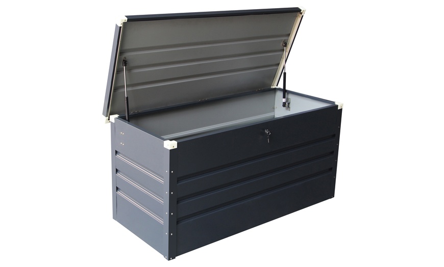 Image 3: Rust-Resistant Metal Chest