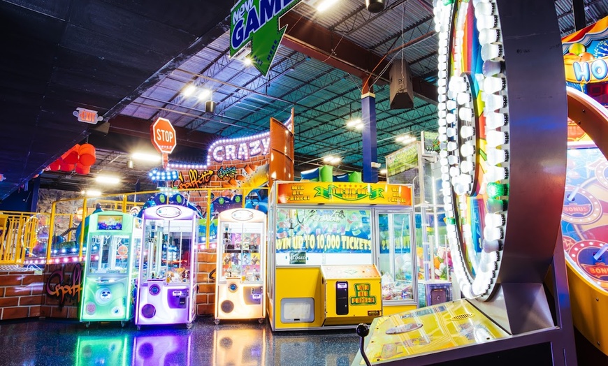 Choice of Game Packages - Off the Wall Gamezone - Coconut Creek | Groupon