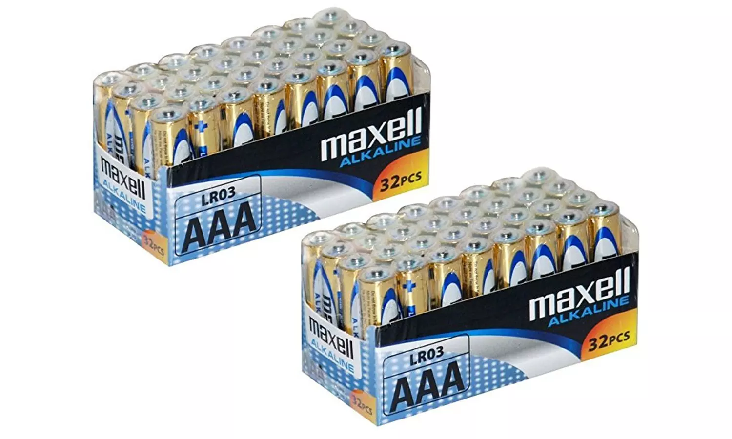 Fino a 200 batterie alcaline Maxell AA e AAA alcaline