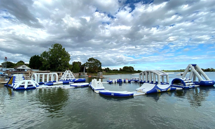 Image 9: Aqua Park Session at Curve Water Sports