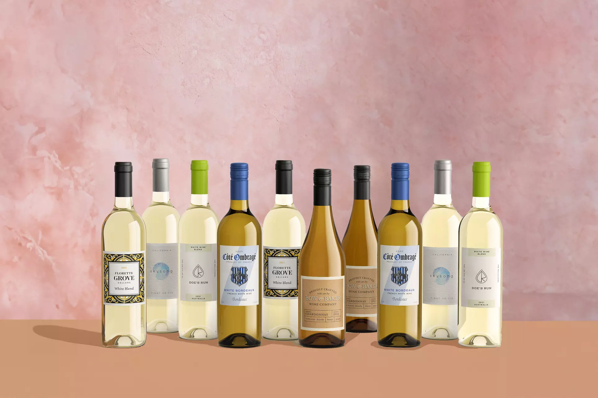 Choice of 10 Bottles of Red, While or Mixed Specialty Wines