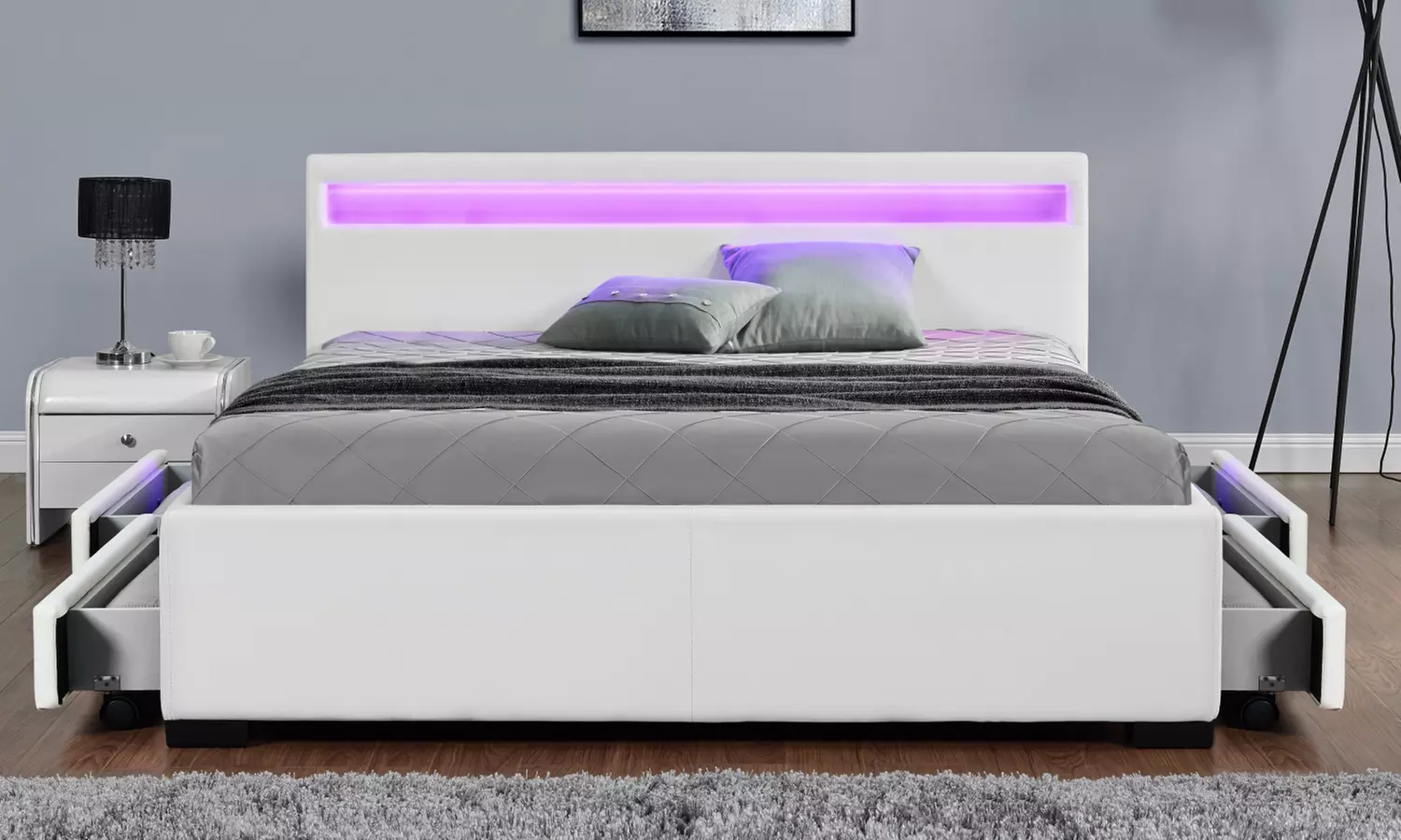 Structure de lit "Nexus" Kocoon  avec tiroirs