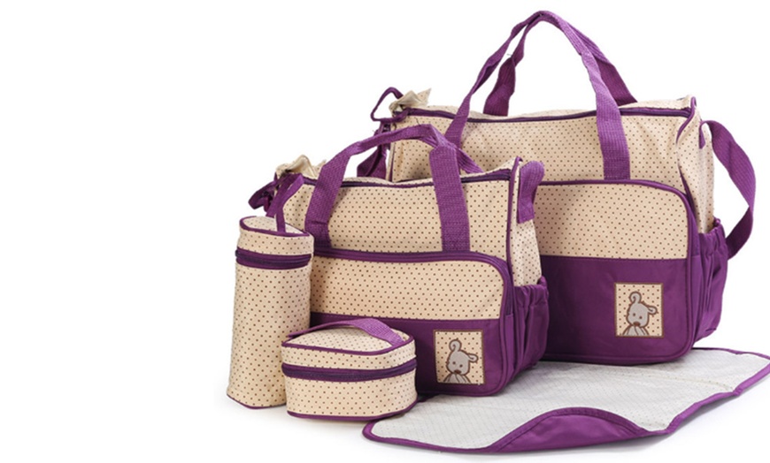 Image 7: Five-in-One Baby Bag Set