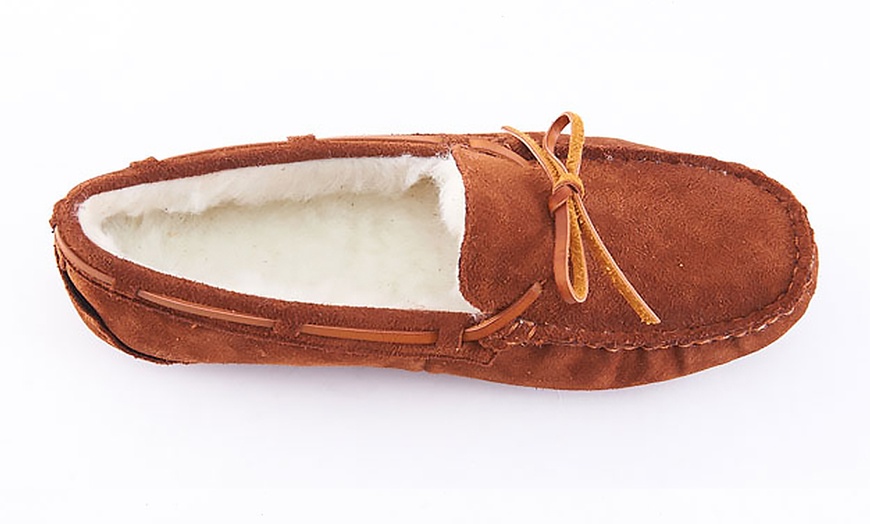 Image 16: Women's Suede Slippers