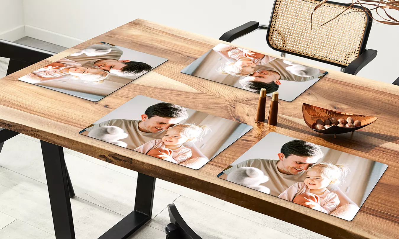 Set de table personnalisé avec photo sur Hello déco