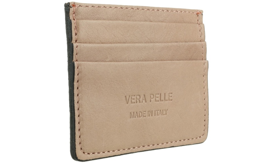 Image 17: Men's Genuine Leather Card Holder