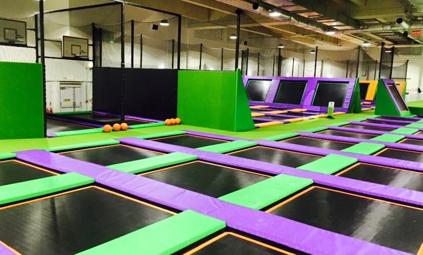 Image 6: Trampoline Park Access