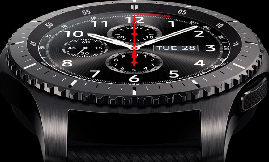 Image 3: Samsung Gear S3 Smartwatch