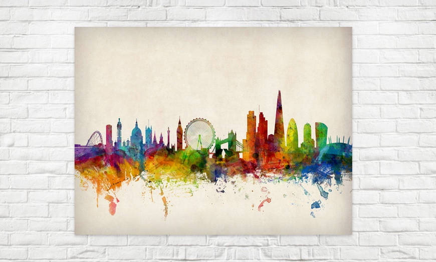 Image 1: City Skyline Prints