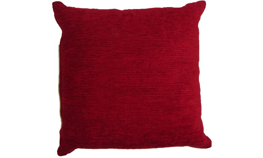 Image 12: Chenille Cushion with Cover