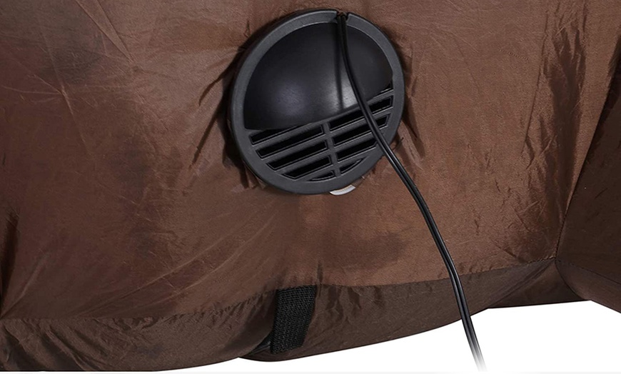 Image 22: HomCom Halloween Inflatable Tree with LED Lights