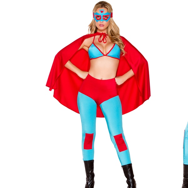 Women's Sexy Luchador Costume | Groupon Goods