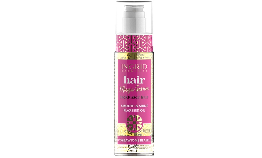 Image 2: Serum For Frizz-Free, Shiny Hair with Olive or Linseed Oil Infused