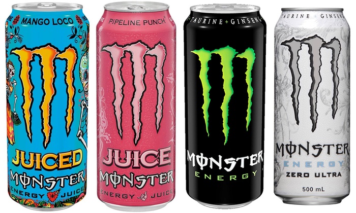 Up To 38% Off 12-Pack of Monster Energy Drink | Groupon