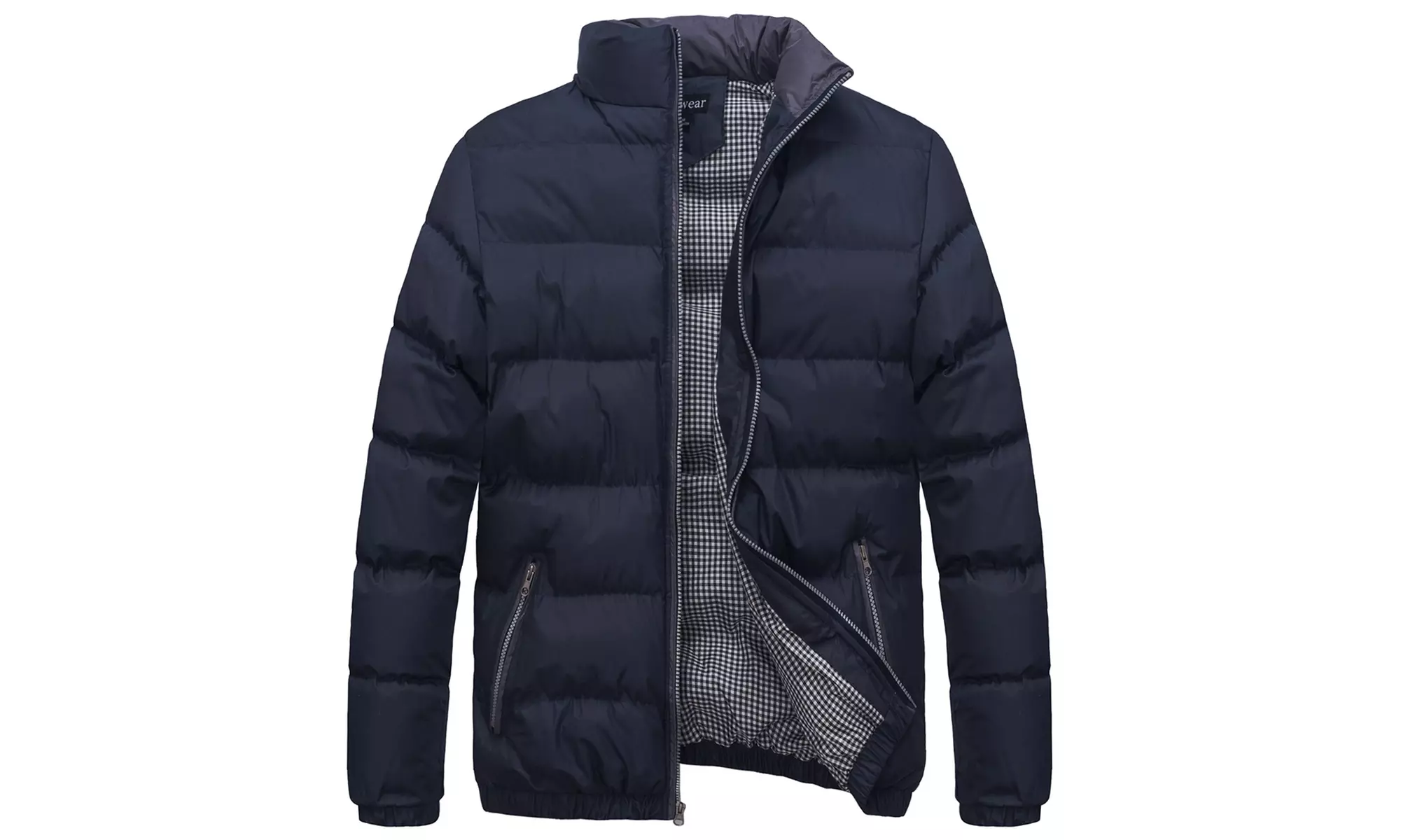 U2Wear Men's Classic Bomber Puffer Coat (Size S) - Second Medium