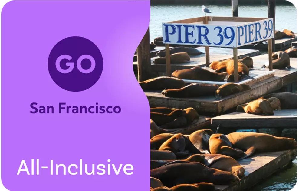 Go San Francisco Pass: 1, 2, 3, or 5-Day Pass to 25+ Attractions, Aquarium of the Bay & More (Up to 55% Off Gate Prices) - Primary Image