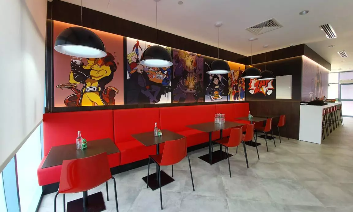 Choice of American Meal and Drink