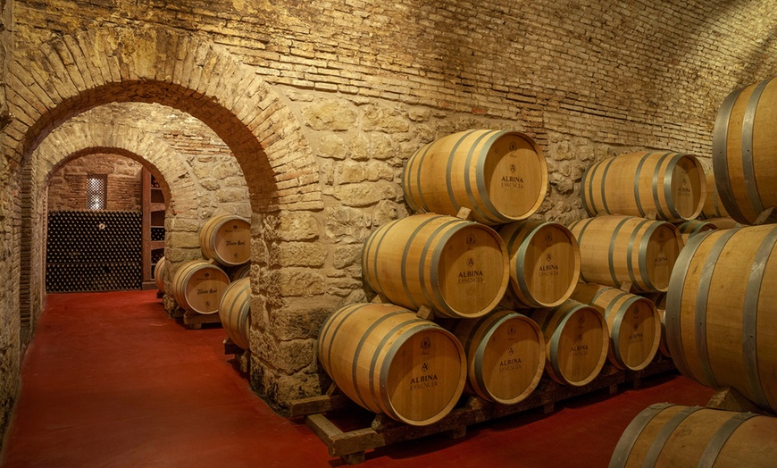 Image 2: Visita a bodega con cata de 3 vinos y aperitivo para 2 o 4 personas