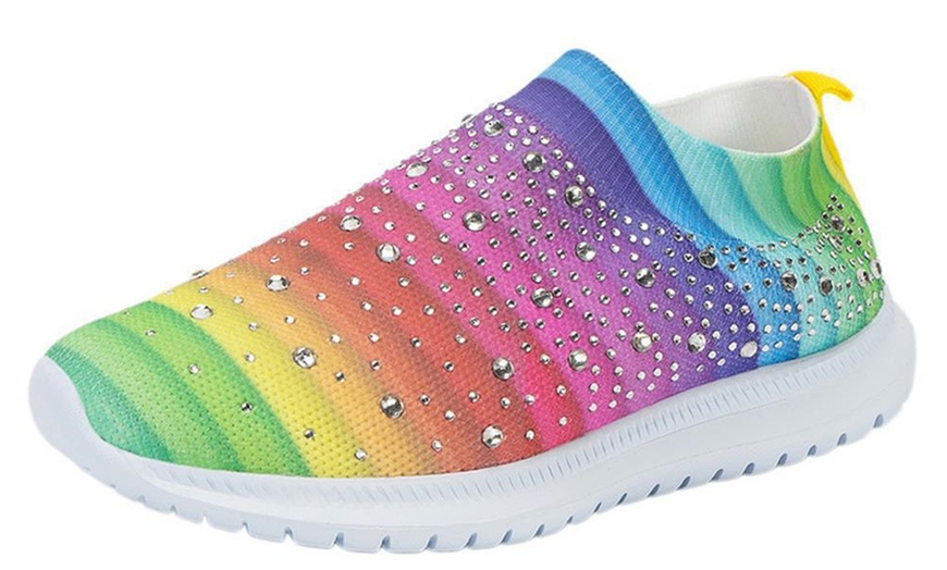 Image 10: Women's Crystal Shoes