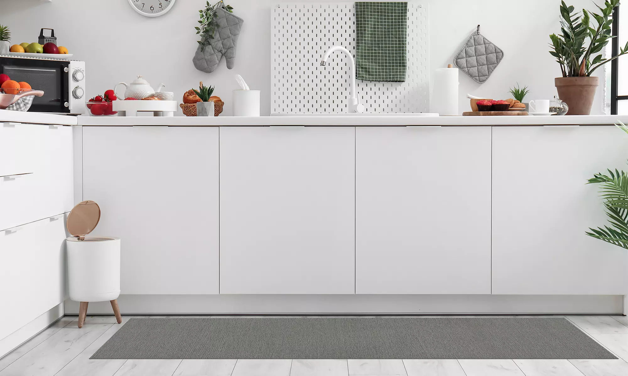 Passatoia da cucina in morbida ciniglia