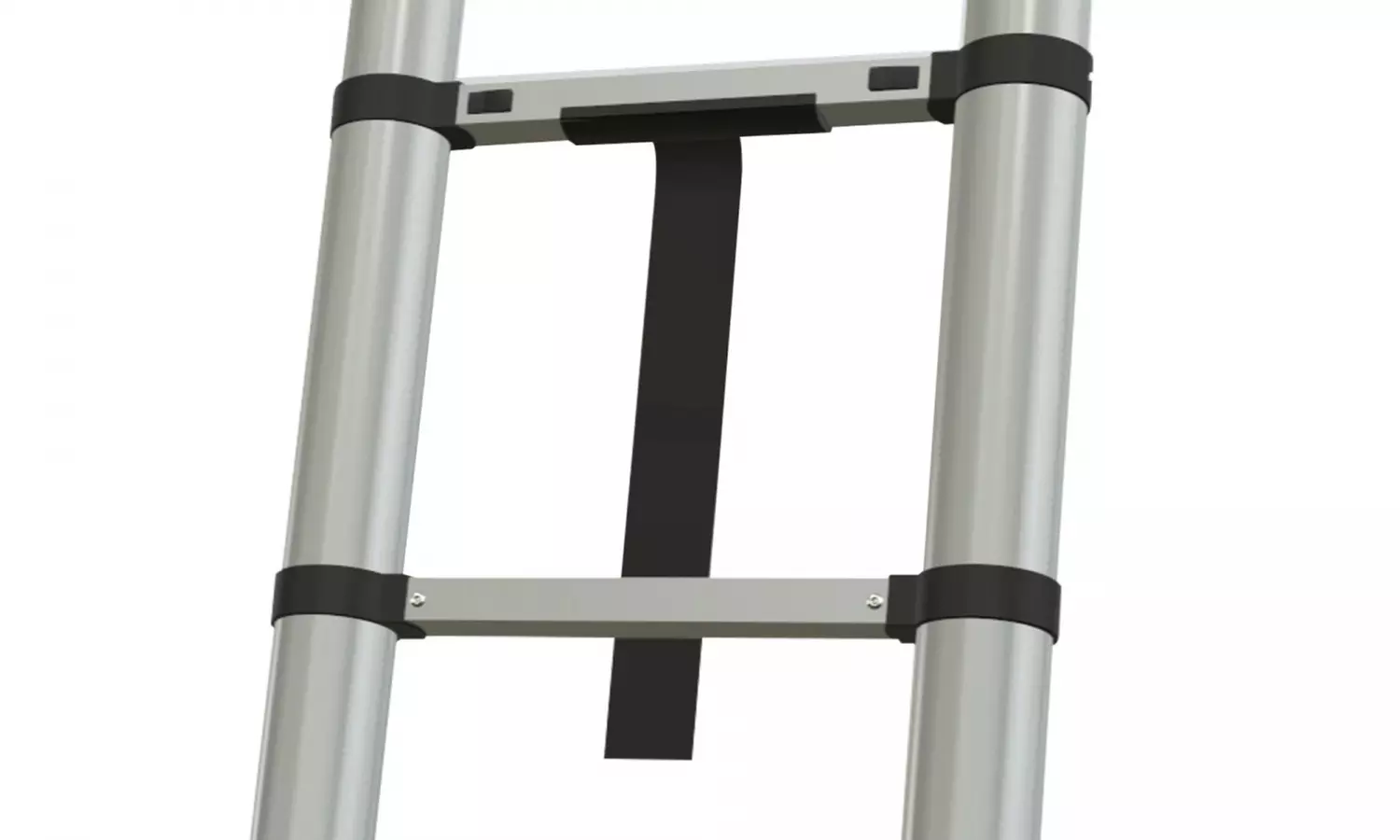 Échelle télescopique en aluminium rétractable de Herzberg