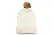 1 ou 2 bonnets d'hiver tricoté pour femme avec ou sans pompon - Second Medium