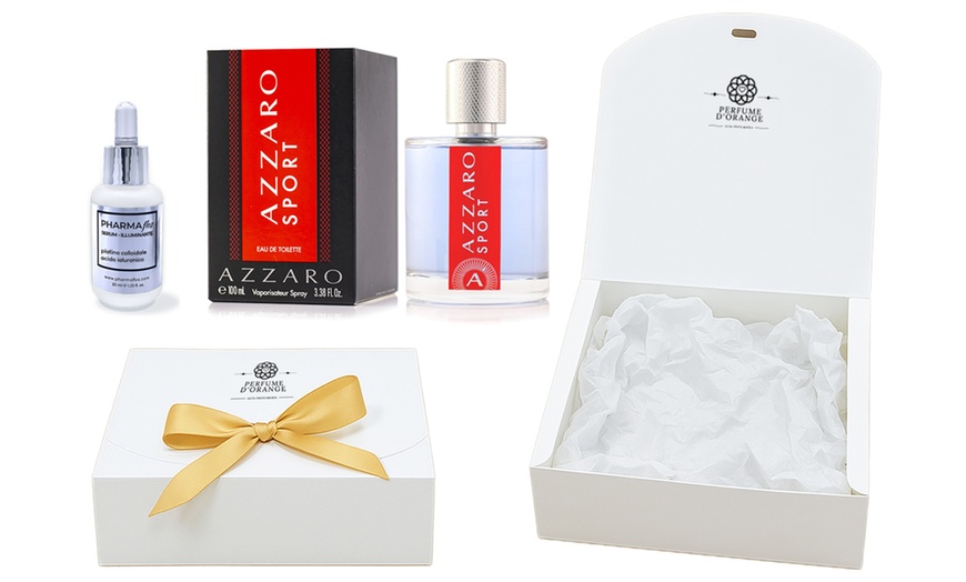 Image 3: Azzaro Herren-Duft und Gesichtsserum Geschenke-Set (bis 446,08€/1L)