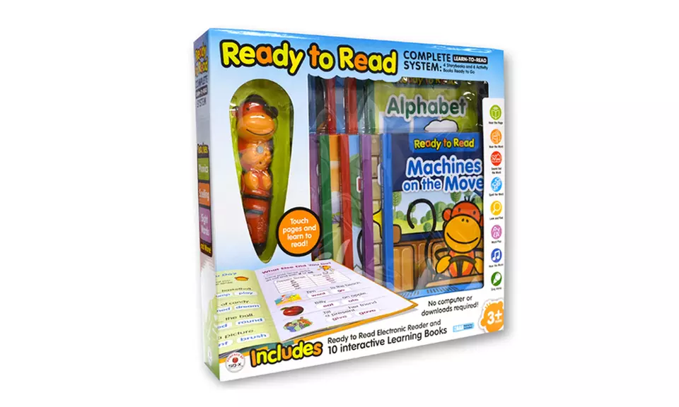 Ready to Read Book Set with Electronic Reader (10-Piece) - Primary Image