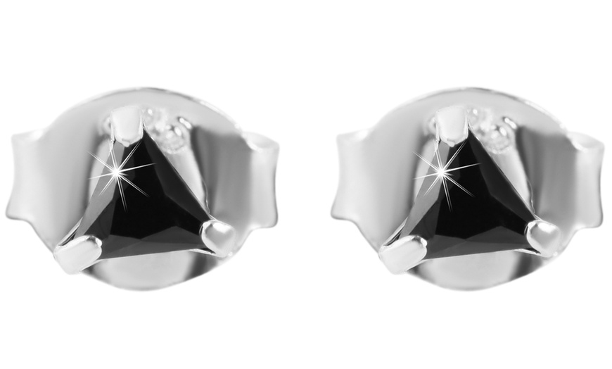 Image 32: 1, 2 ou 3 boucles d'oreilles goujons en argent sterling pour enfants