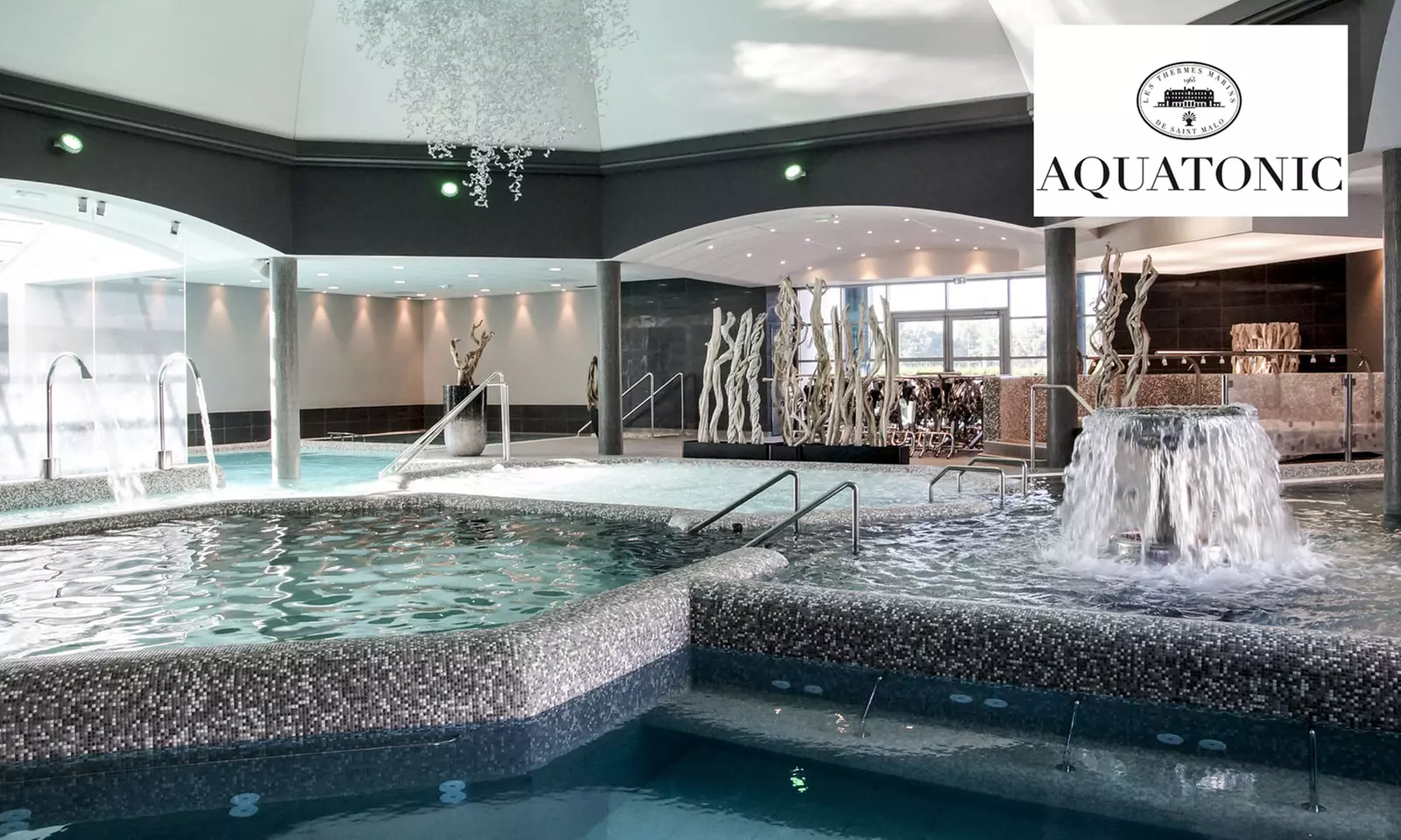 Parcours Aquatonic, hammam, option modelage du corps en solo ou duo à Aquatonic (jusqu'à 30% de réduction) - Primary Image