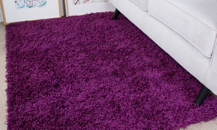 Image 2: Vancouver Shaggy Rug