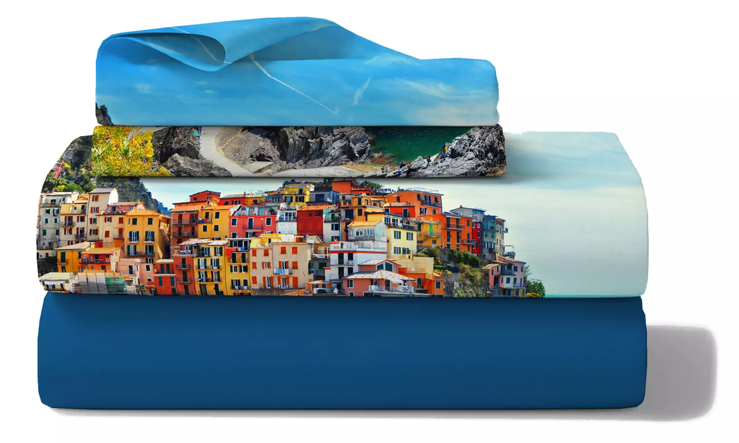 Completo letto matrimoniale in cotone