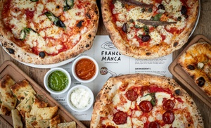 Two Courses for Two Adults (& up to 3 Children) at Franco Manca