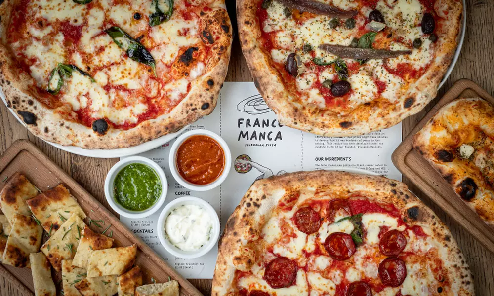 Two Courses for Two Adults (& up to 3 Children) at Franco Manca (Up to 46% Off) - Primary Image