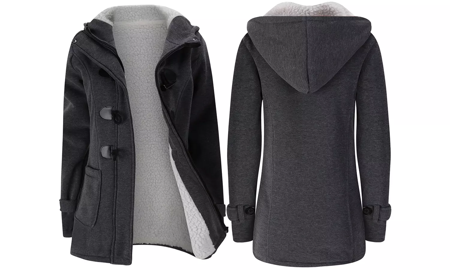 Manteau à capuche femme Fabshopper - Image 3