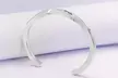 One, Two, or Three Personalized Twisted Engraved Stainless Steel Cuff Bangles from MonogramHub (Up to 75% Off) - Image 3